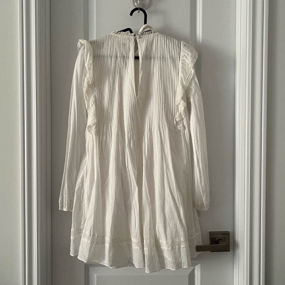 NEW Aritzia Wilfred Elia Dress WHITE - Picture 7 of 11